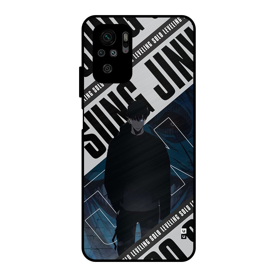 Awesome Jinwoo Rage Metal Back Case for Redmi Note 11 SE