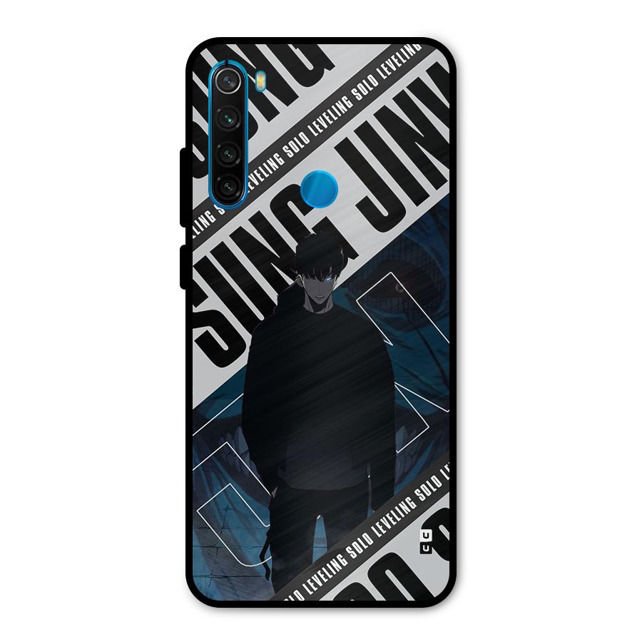 Awesome Jinwoo Rage Metal Back Case for Redmi Note 8