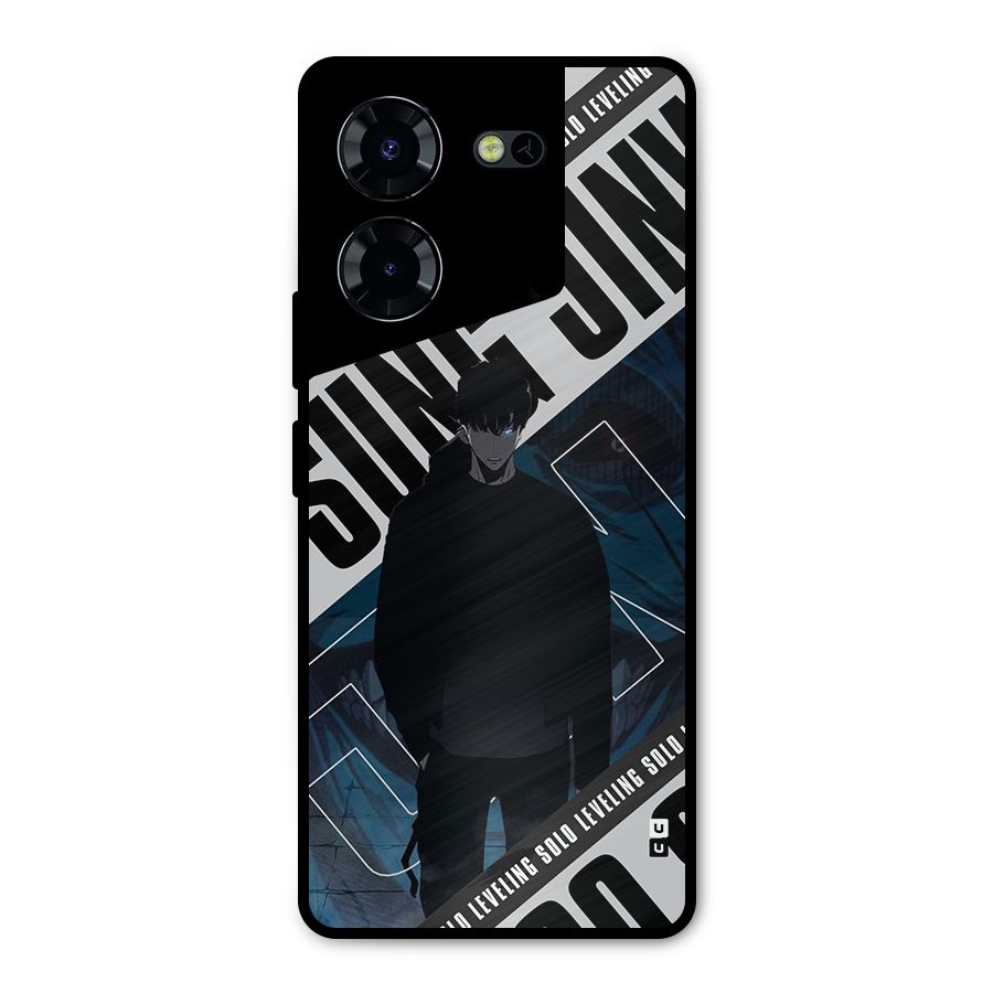Awesome Jinwoo Rage Metal Back Case for Tecno Pova 5 Pro 5G