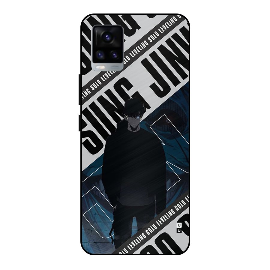 Awesome Jinwoo Rage Metal Back Case for Vivo V20