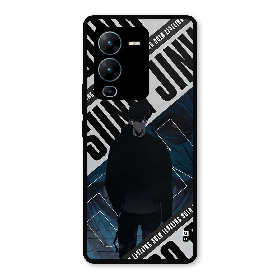 Awesome Jinwoo Rage Metal Back Case for Vivo V25 Pro