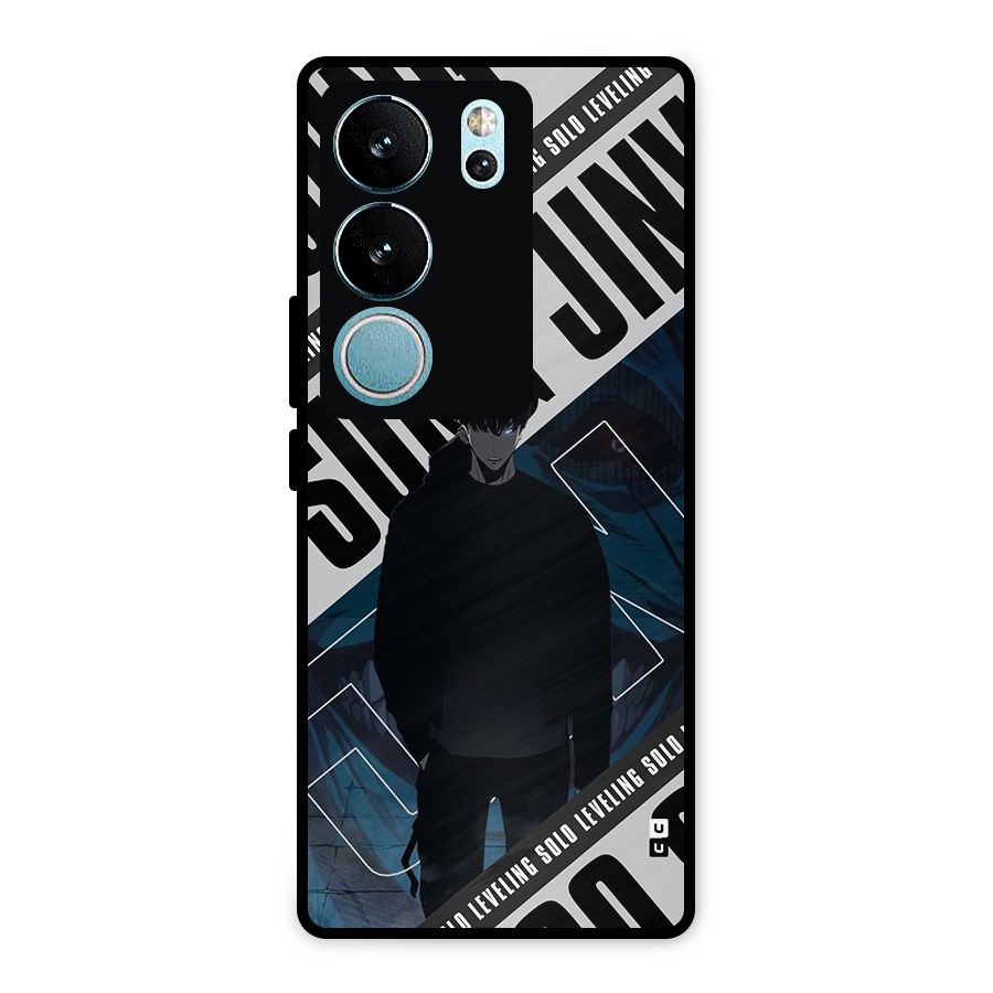 Awesome Jinwoo Rage Metal Back Case for Vivo V29 Pro