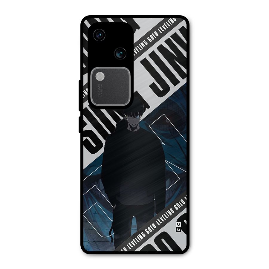 Awesome Jinwoo Rage Metal Back Case for Vivo V30 Pro
