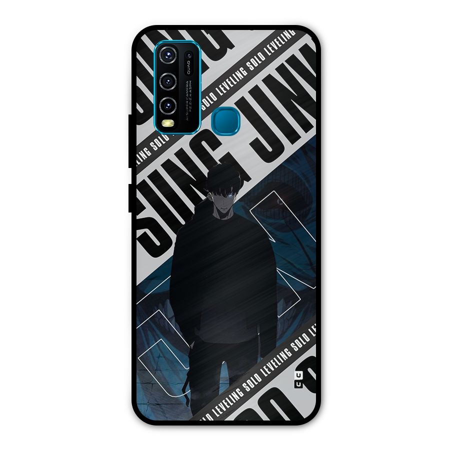 Awesome Jinwoo Rage Metal Back Case for Vivo Y30