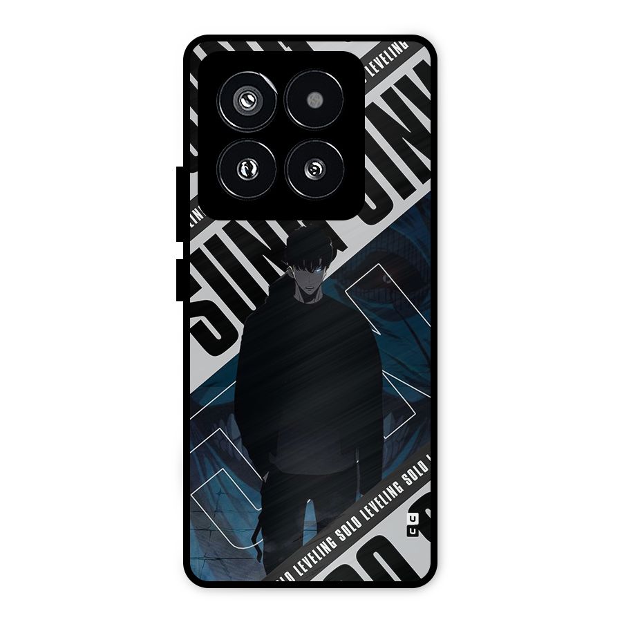 Awesome Jinwoo Rage Metal Back Case for Xiaomi 14 Pro