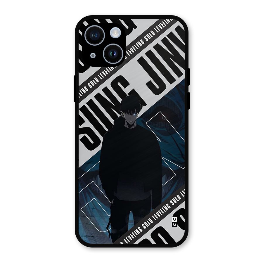 Awesome Jinwoo Rage Metal Back Case for iPhone 14