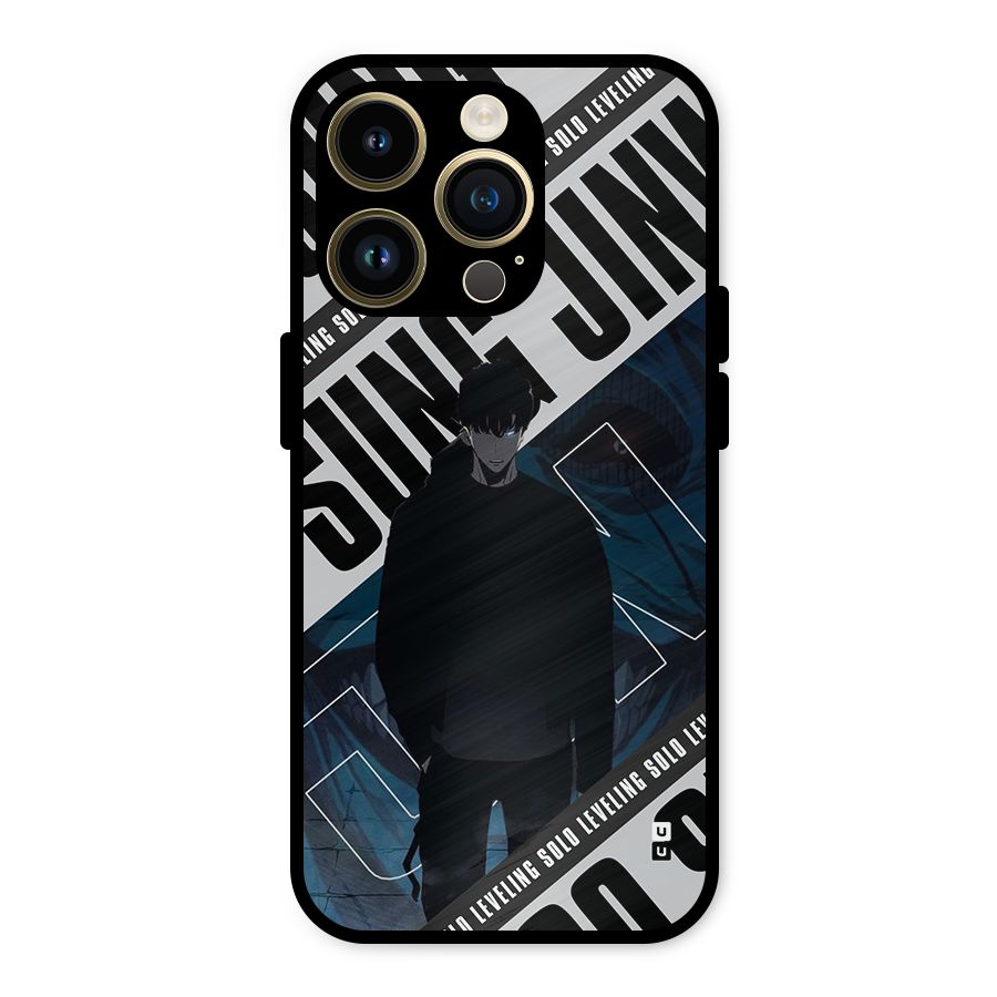 Awesome Jinwoo Rage Metal Back Case for iPhone 14 Pro