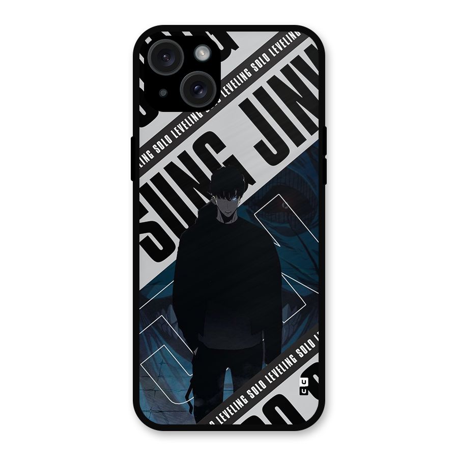 Awesome Jinwoo Rage Metal Back Case for iPhone 15 Plus