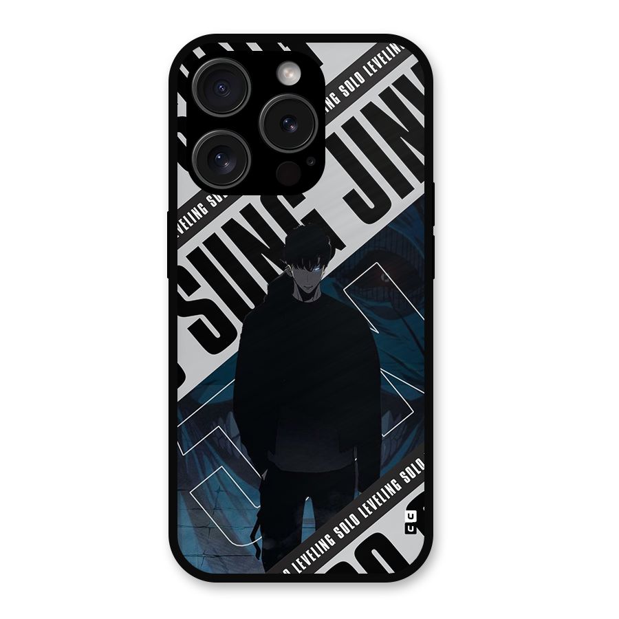Awesome Jinwoo Rage Metal Back Case for iPhone 15 Pro