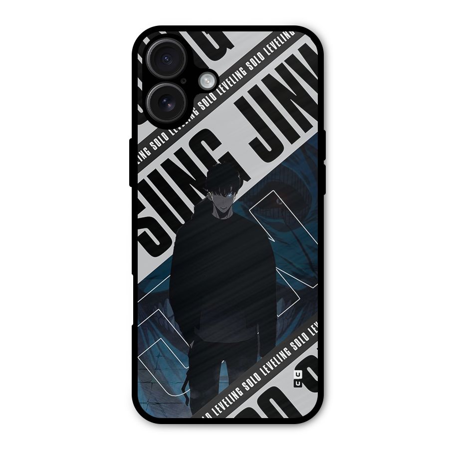 Awesome Jinwoo Rage Metal Back Case for iPhone 16 Plus