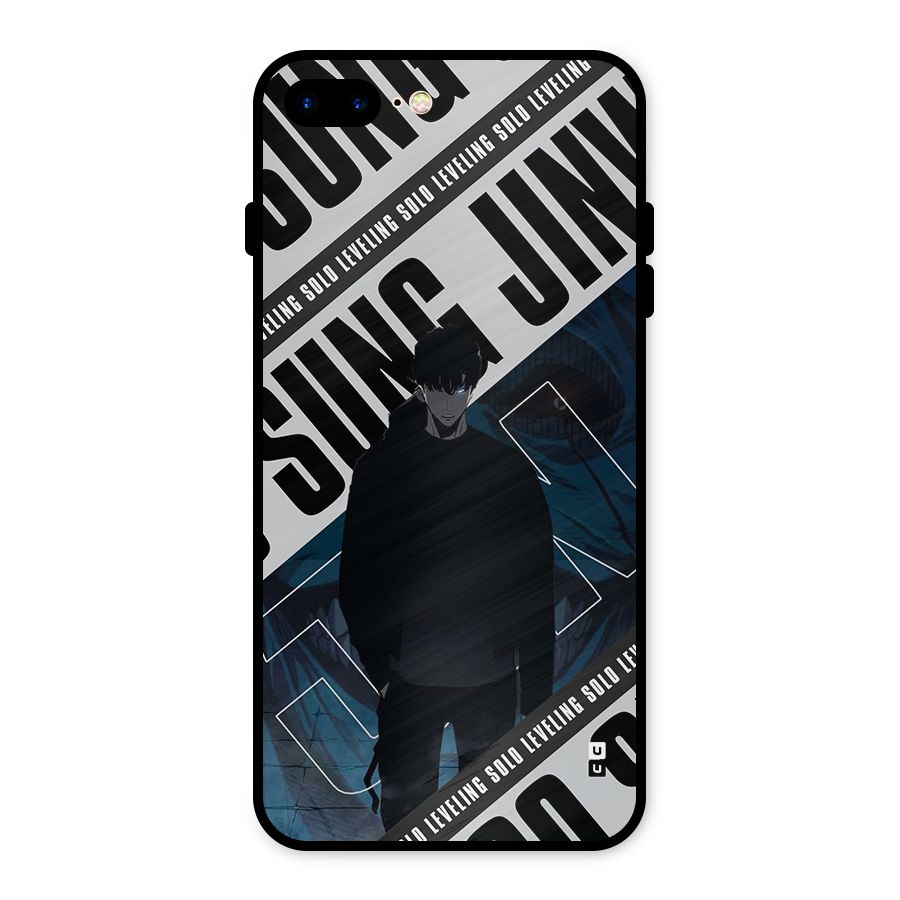 Awesome Jinwoo Rage Metal Back Case for iPhone 8 Plus