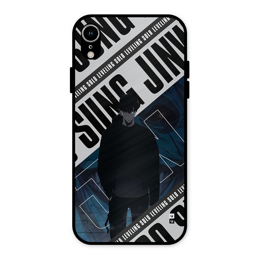 Awesome Jinwoo Rage Metal Back Case for iPhone XR