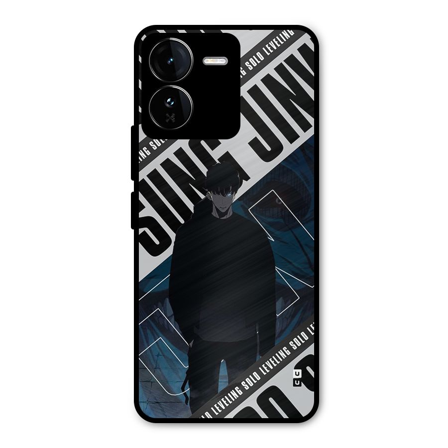 Awesome Jinwoo Rage Metal Back Case for iQOO Z9