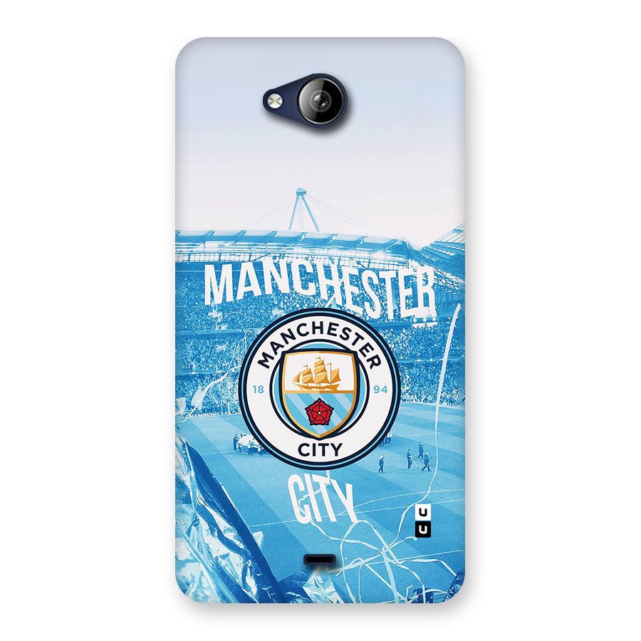 Awesome Manchester Back Case for Canvas Play Q355
