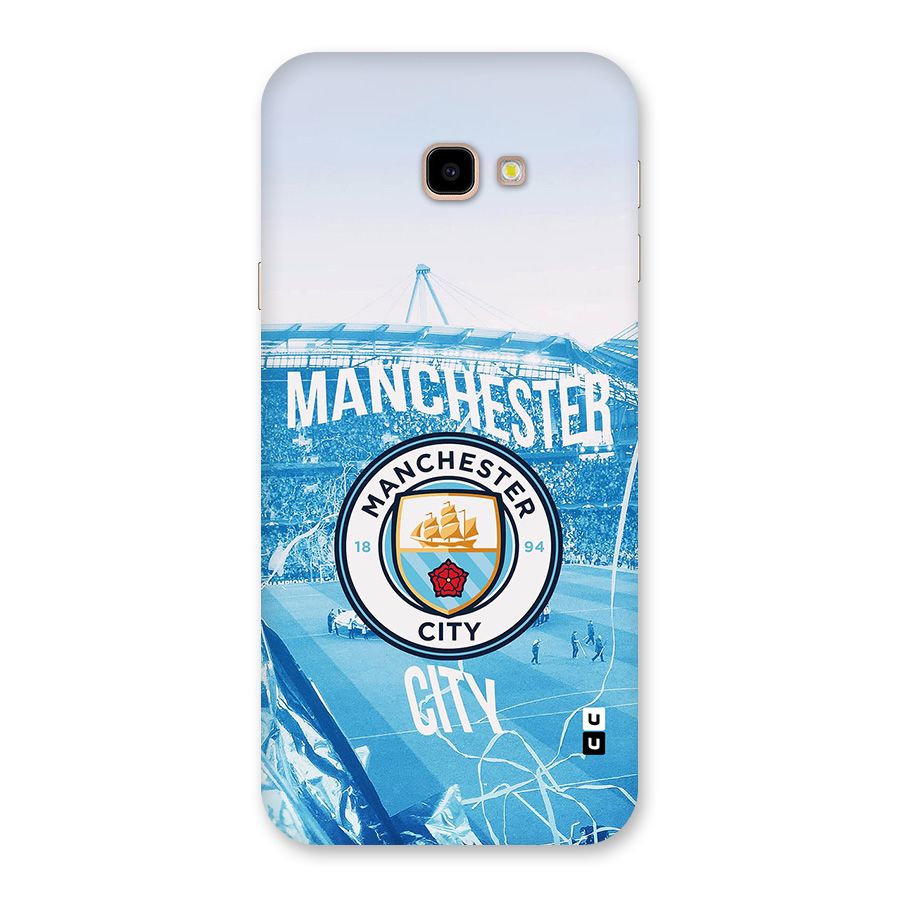 Awesome Manchester Back Case for Galaxy J4 Plus