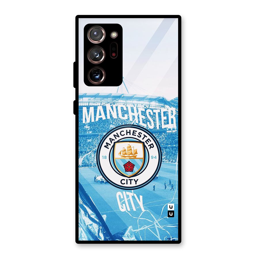 Awesome Manchester Glass Back Case for Galaxy Note 20 Ultra 5G