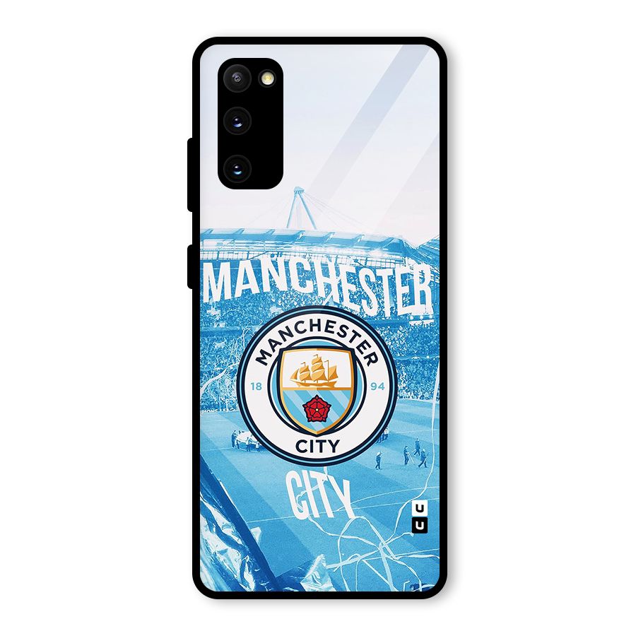 Awesome Manchester Glass Back Case for Galaxy S20 FE
