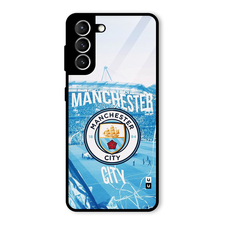 Awesome Manchester Glass Back Case for Galaxy S21 5G