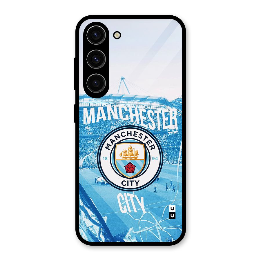 Awesome Manchester Glass Back Case for Galaxy S23