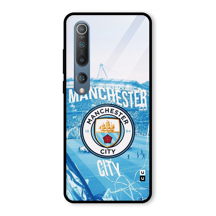 Awesome Manchester Glass Back Case for Mi 10