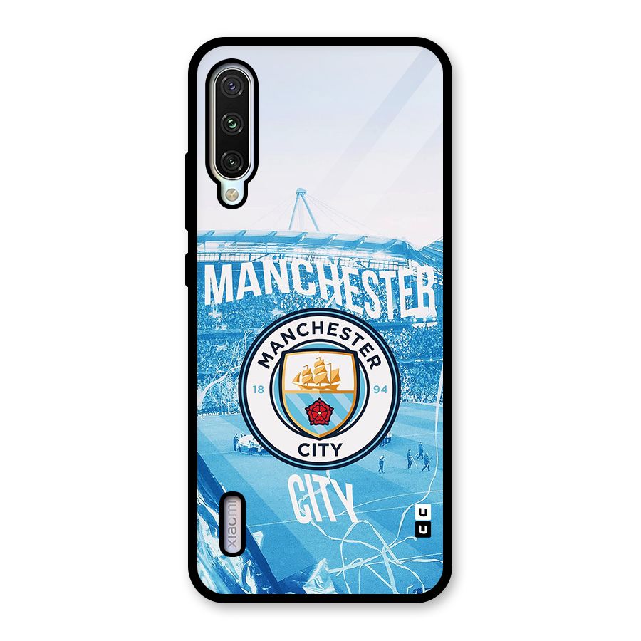 Awesome Manchester Glass Back Case for Mi A3