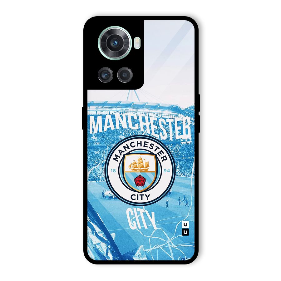 Awesome Manchester Glass Back Case for OnePlus 10R