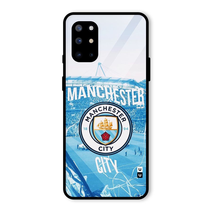 Awesome Manchester Glass Back Case for OnePlus 8T