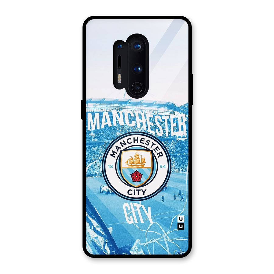 Awesome Manchester Glass Back Case for OnePlus 8 Pro