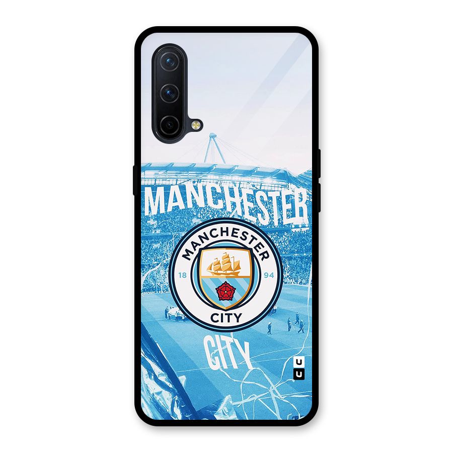 Awesome Manchester Glass Back Case for OnePlus Nord CE 5G