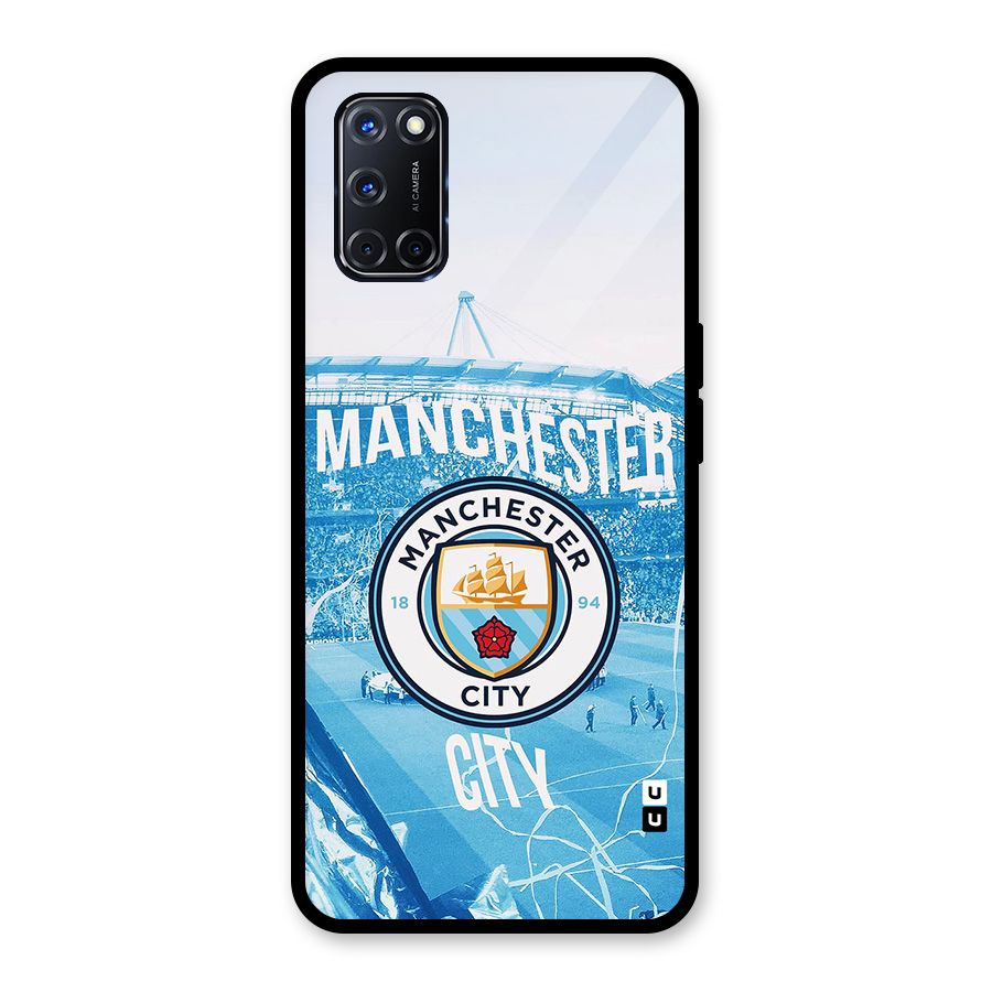 Awesome Manchester Glass Back Case for Oppo A52