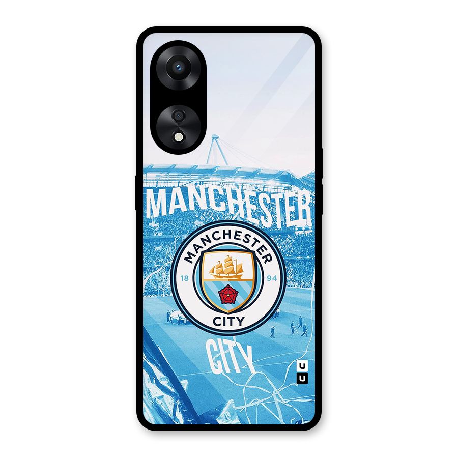 Awesome Manchester Glass Back Case for Oppo A78