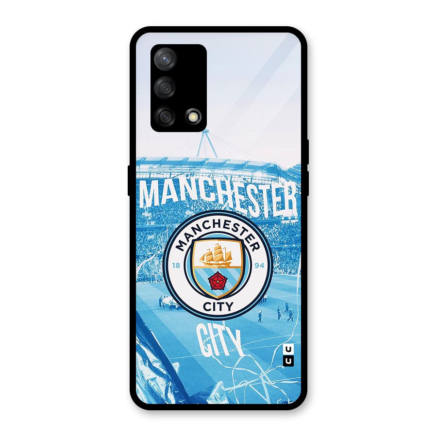 Awesome Manchester Glass Back Case for Oppo F19