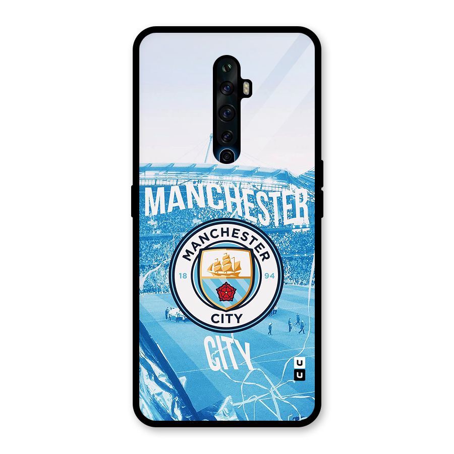 Awesome Manchester Glass Back Case for Oppo Reno2 Z