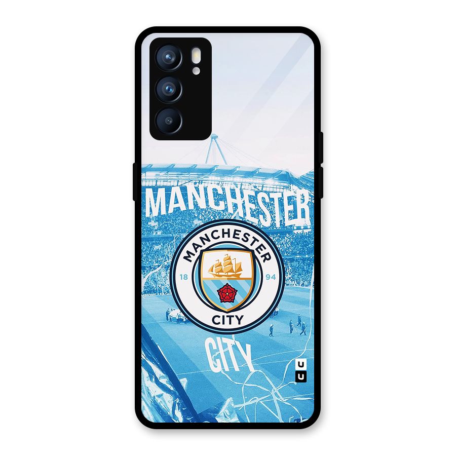 Awesome Manchester Glass Back Case for Oppo Reno6 5G