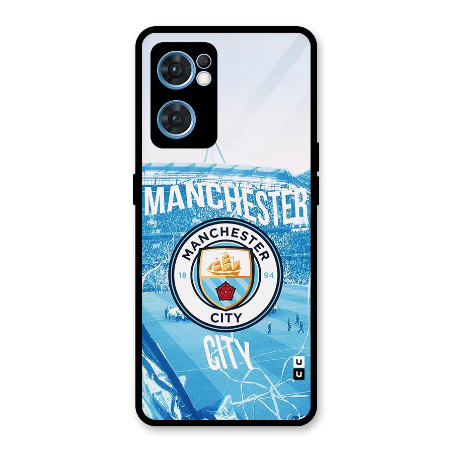 Awesome Manchester Glass Back Case for Oppo Reno7 5G