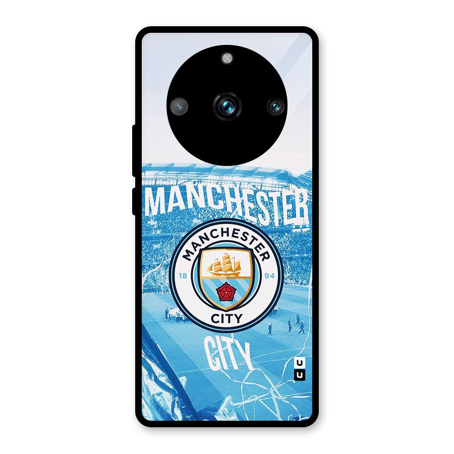Awesome Manchester Glass Back Case for Realme 11 Pro Plus
