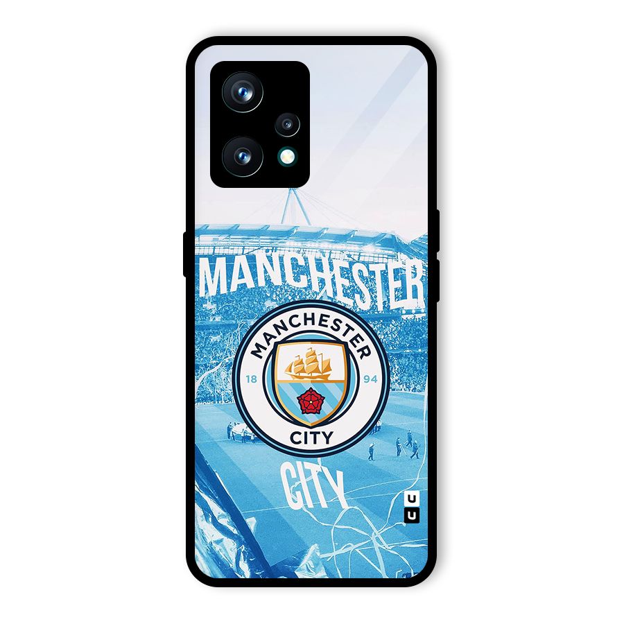 Awesome Manchester Glass Back Case for Realme 9 Pro Plus 5G