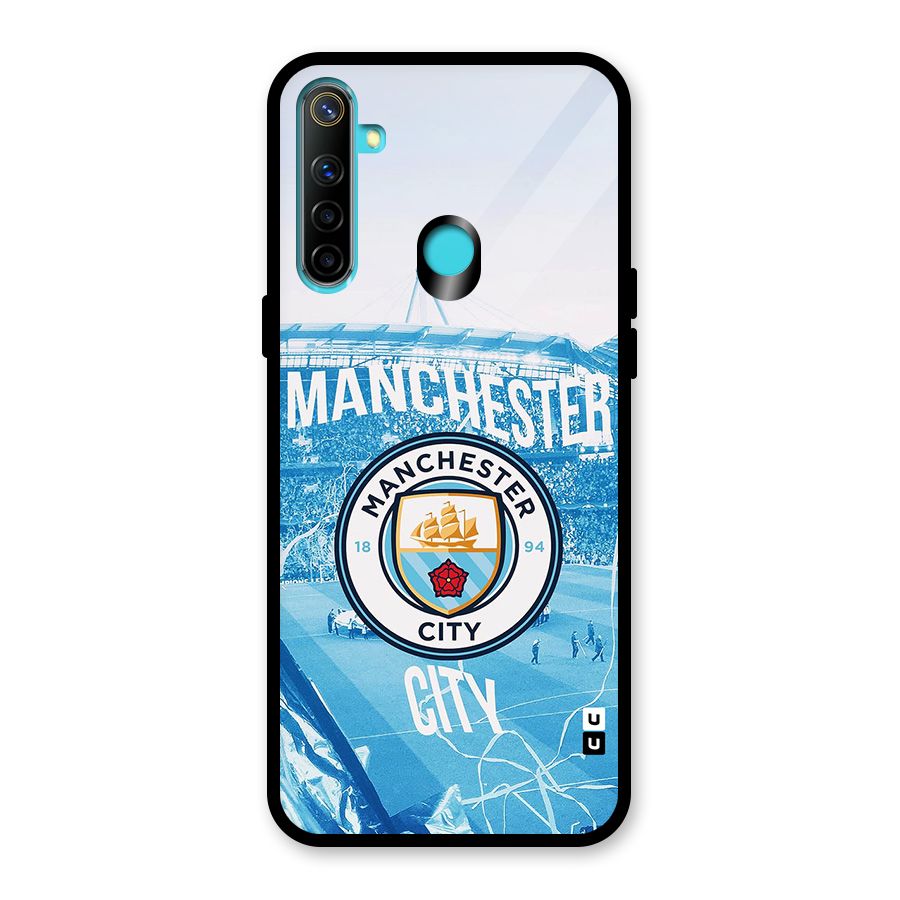 Awesome Manchester Glass Back Case for Realme Narzo 10