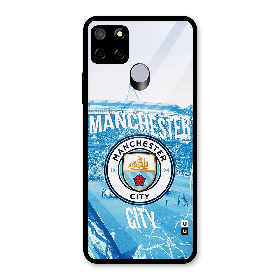 Awesome Manchester Glass Back Case for Realme Narzo 20