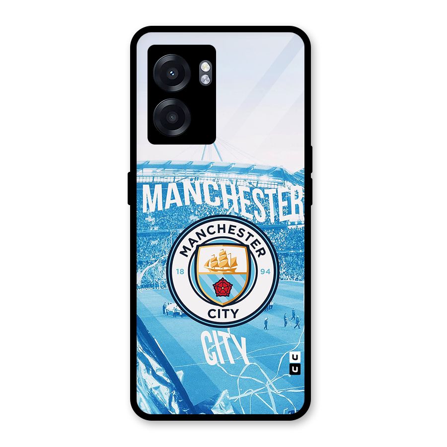 Awesome Manchester Glass Back Case for Realme Narzo 50 5G
