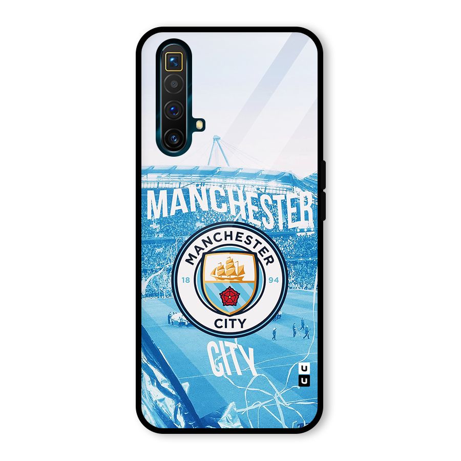 Awesome Manchester Glass Back Case for Realme X3