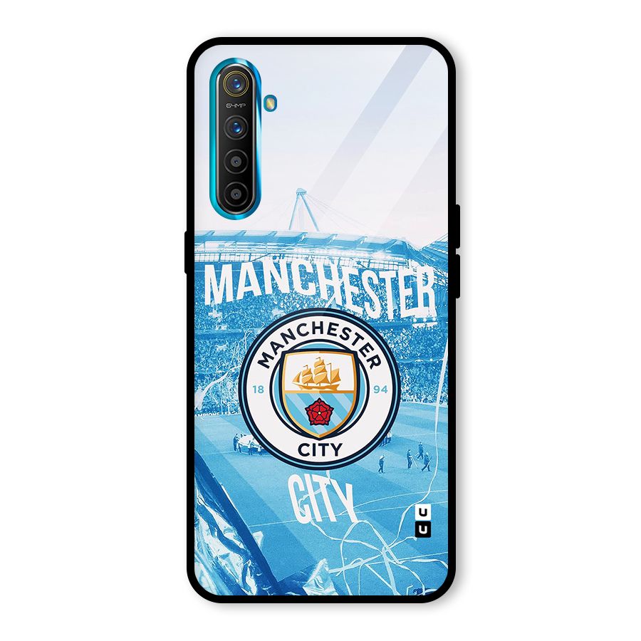 Awesome Manchester Glass Back Case for Realme XT