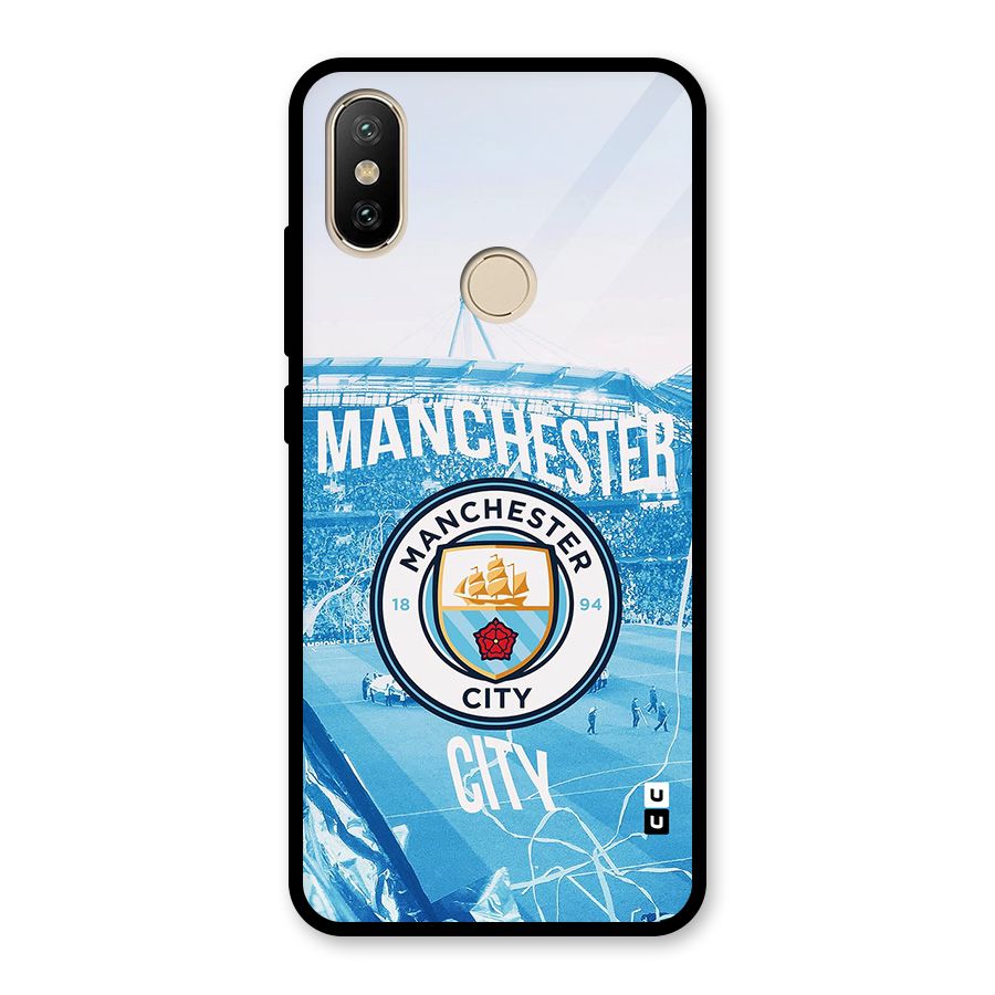 Awesome Manchester Glass Back Case for Redmi A2
