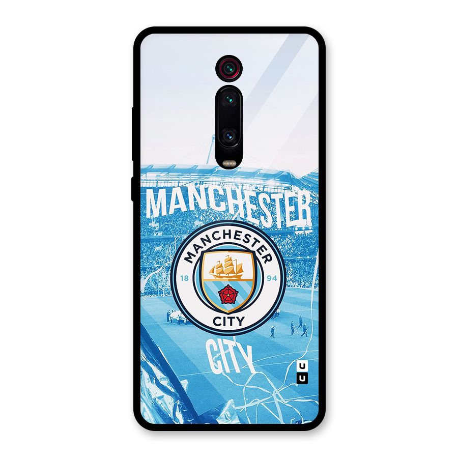 Awesome Manchester Glass Back Case for Redmi K20