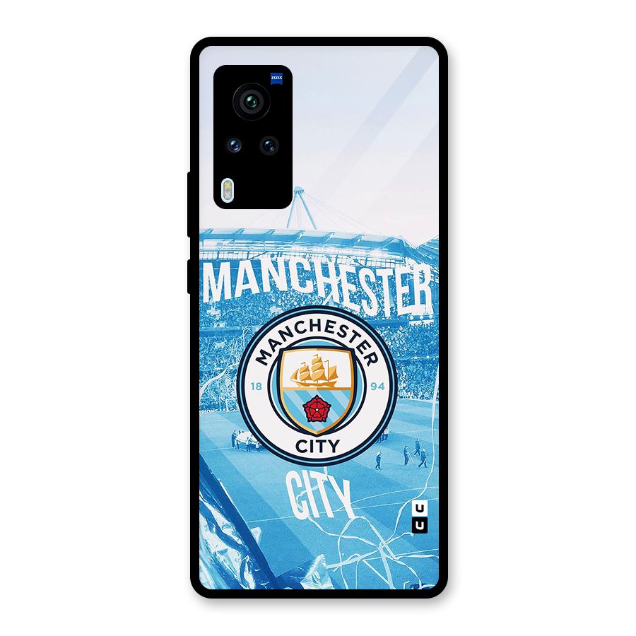 Awesome Manchester Glass Back Case for Vivo X60 Pro