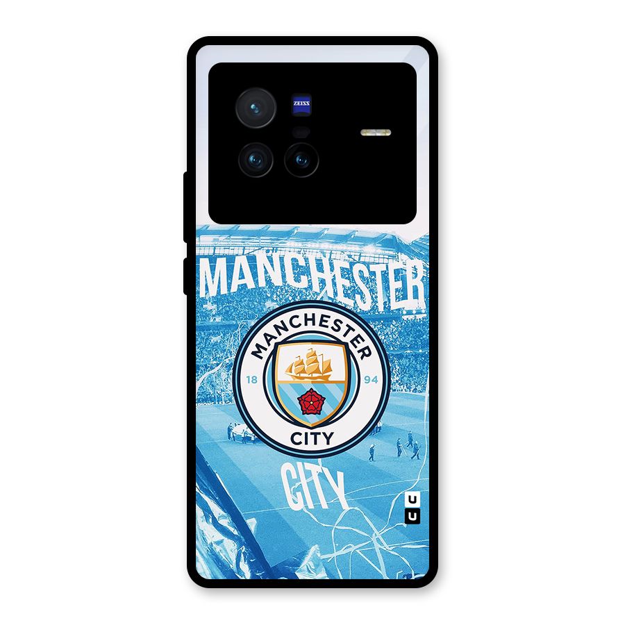 Awesome Manchester Glass Back Case for Vivo X80