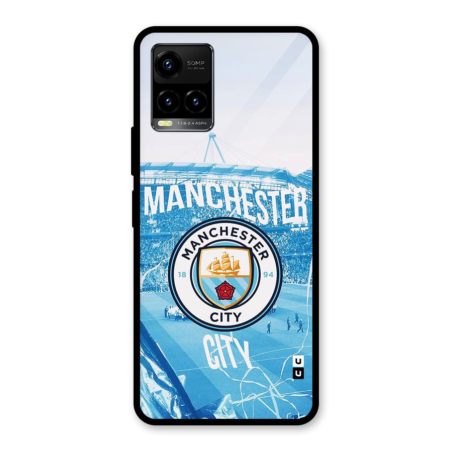 Awesome Manchester Glass Back Case for Vivo Y21T