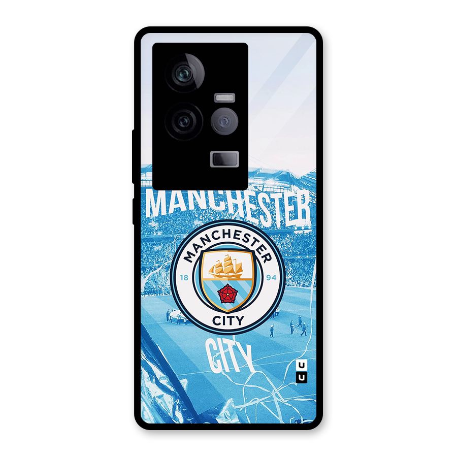 Awesome Manchester Glass Back Case for Vivo iQOO 11 5G