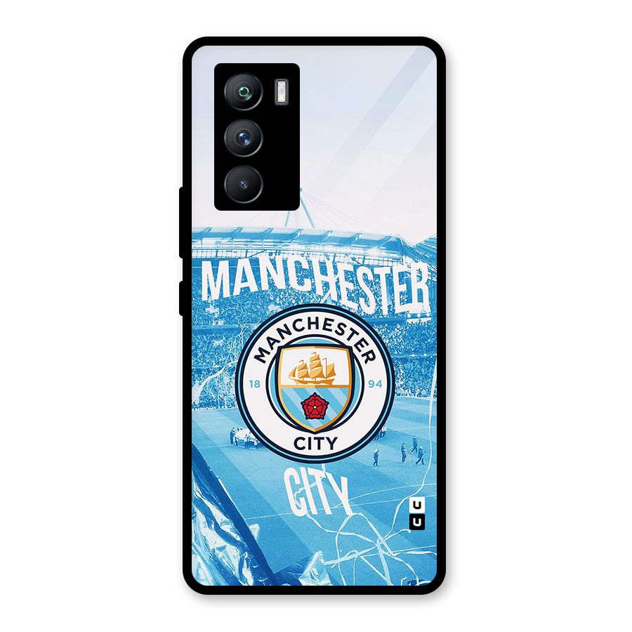 Awesome Manchester Glass Back Case for Vivo iQOO 9 SE
