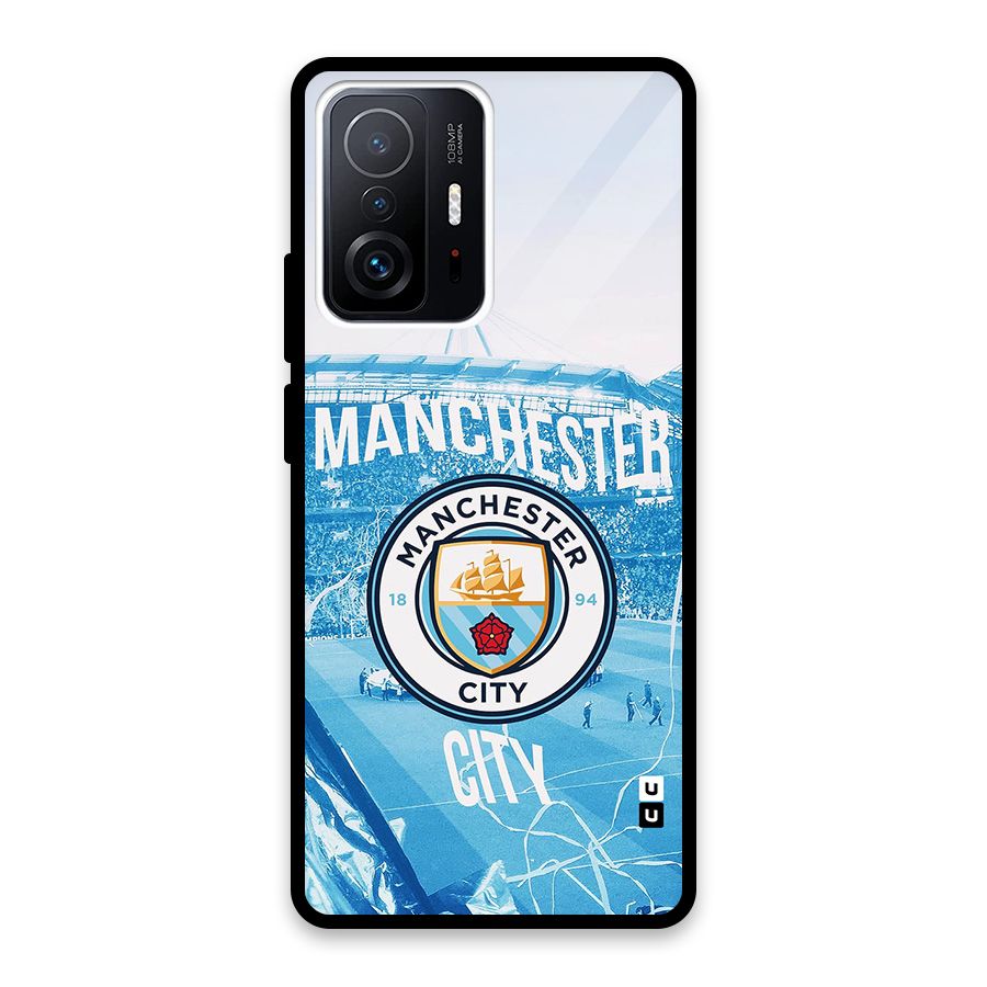 Awesome Manchester Glass Back Case for Xiaomi 11T Pro